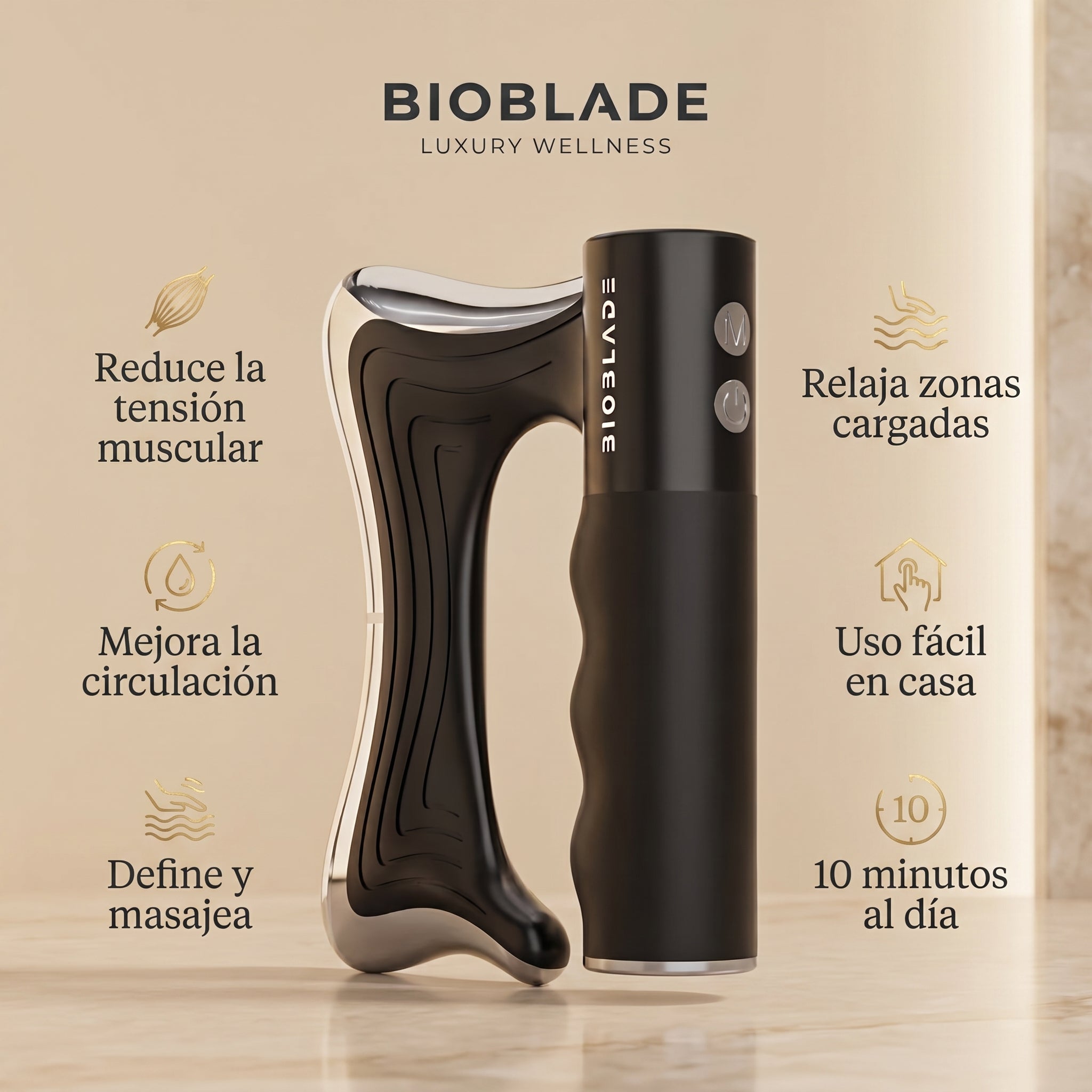 Masajeador BIOBLADE V2 PRO