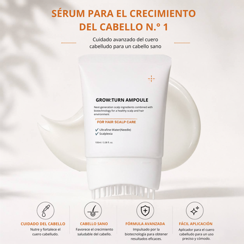 Sérum Anticaída Coreano con Biotina y Péptidos